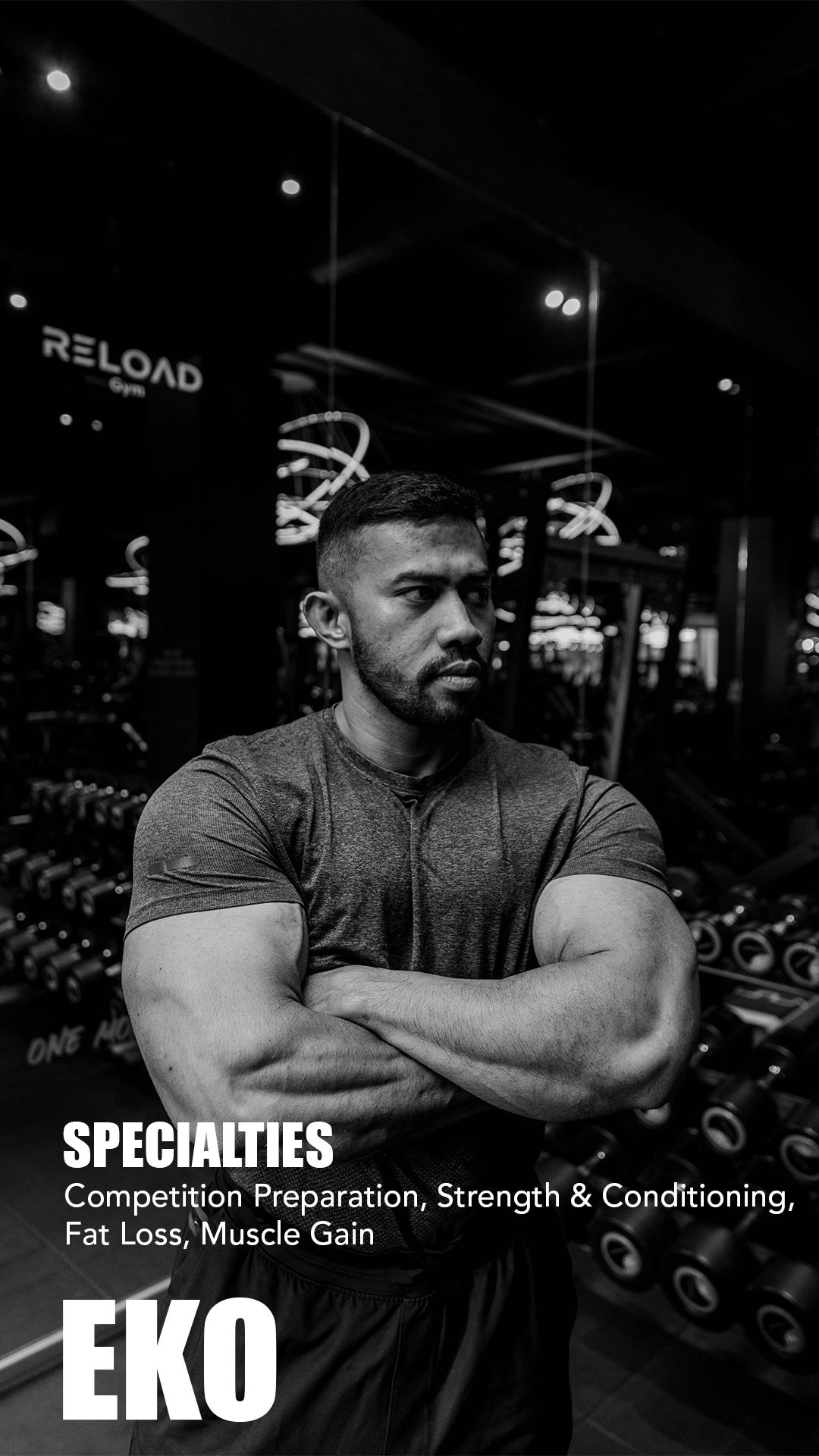 Eko — coach at Reload Gym